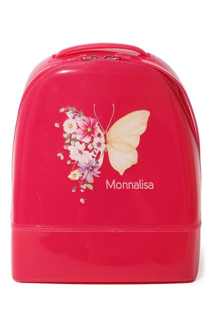 Детская рюкзак MONNALISA фуксия цвета, арт. 19A006 | Фото 1 (Материал: Пластик)