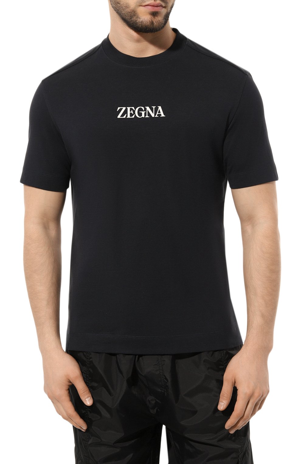 Хлопковая футболка Ermenegildo Zegna  UB364A5/B777 Фото 3