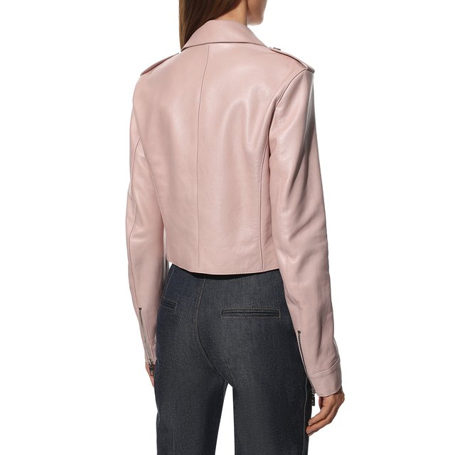 фото Кожаная куртка dolce & gabbana