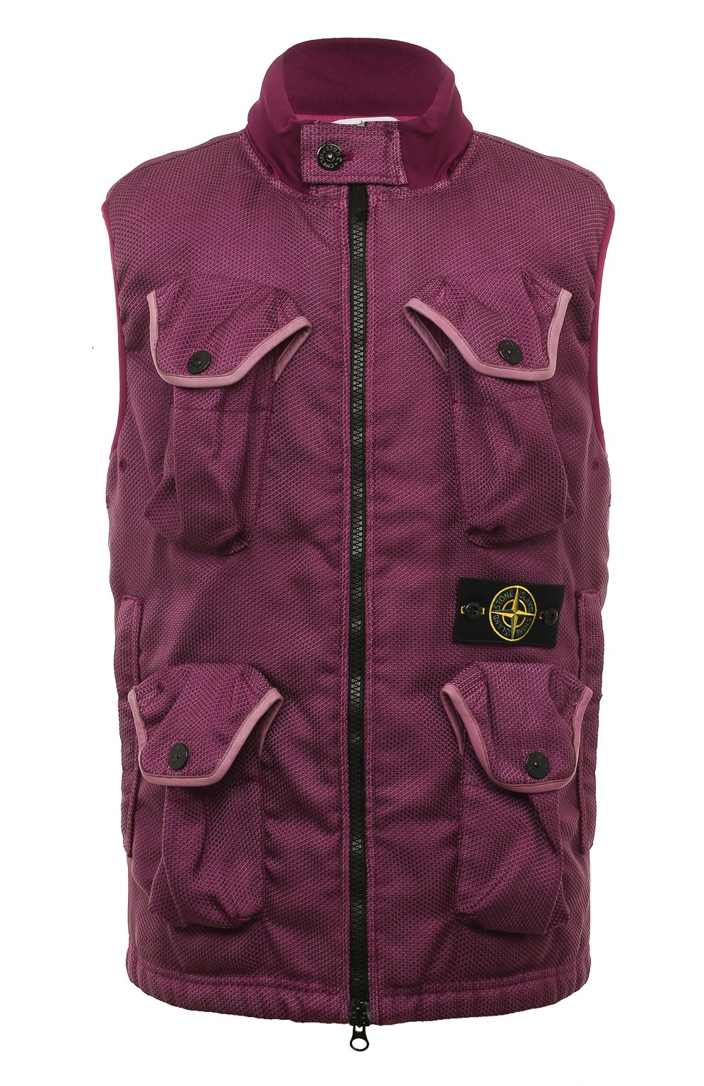 Мужской фиолетовый жилет STONE ISLAND купить в интернет-магазине ЦУМ ...