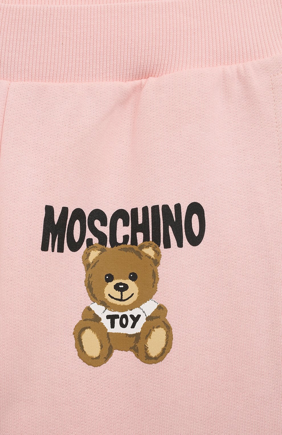 Хлопковые джоггеры Moschino HUP060/LCA32/4-8 Фото 3