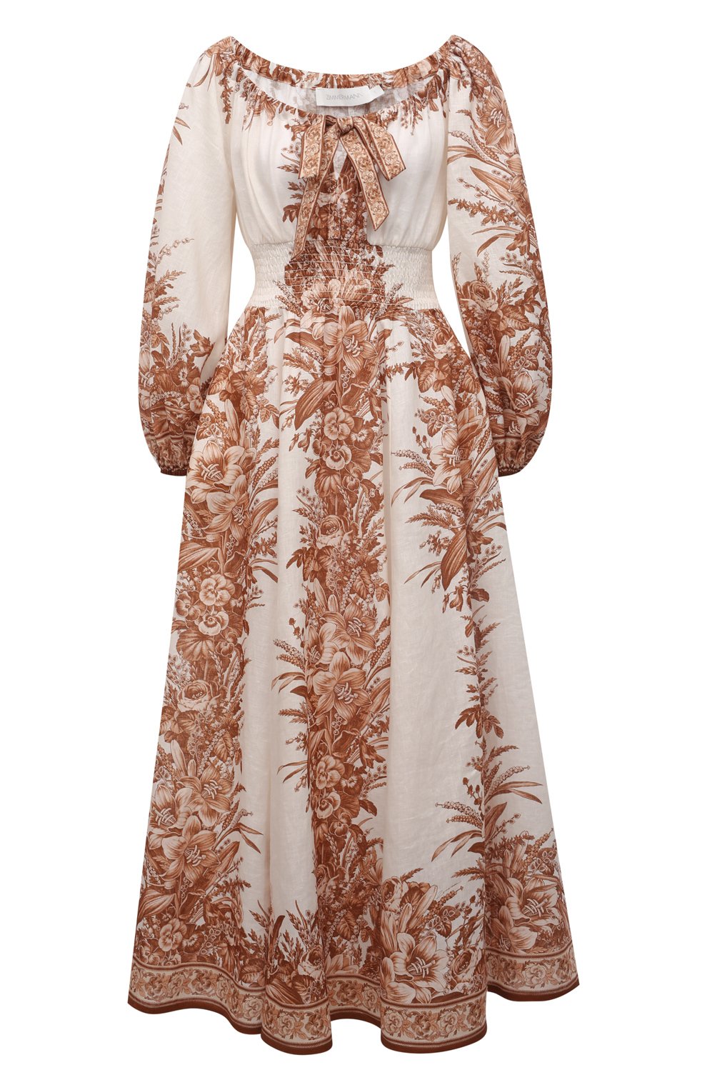 Льняное платье Zimmermann