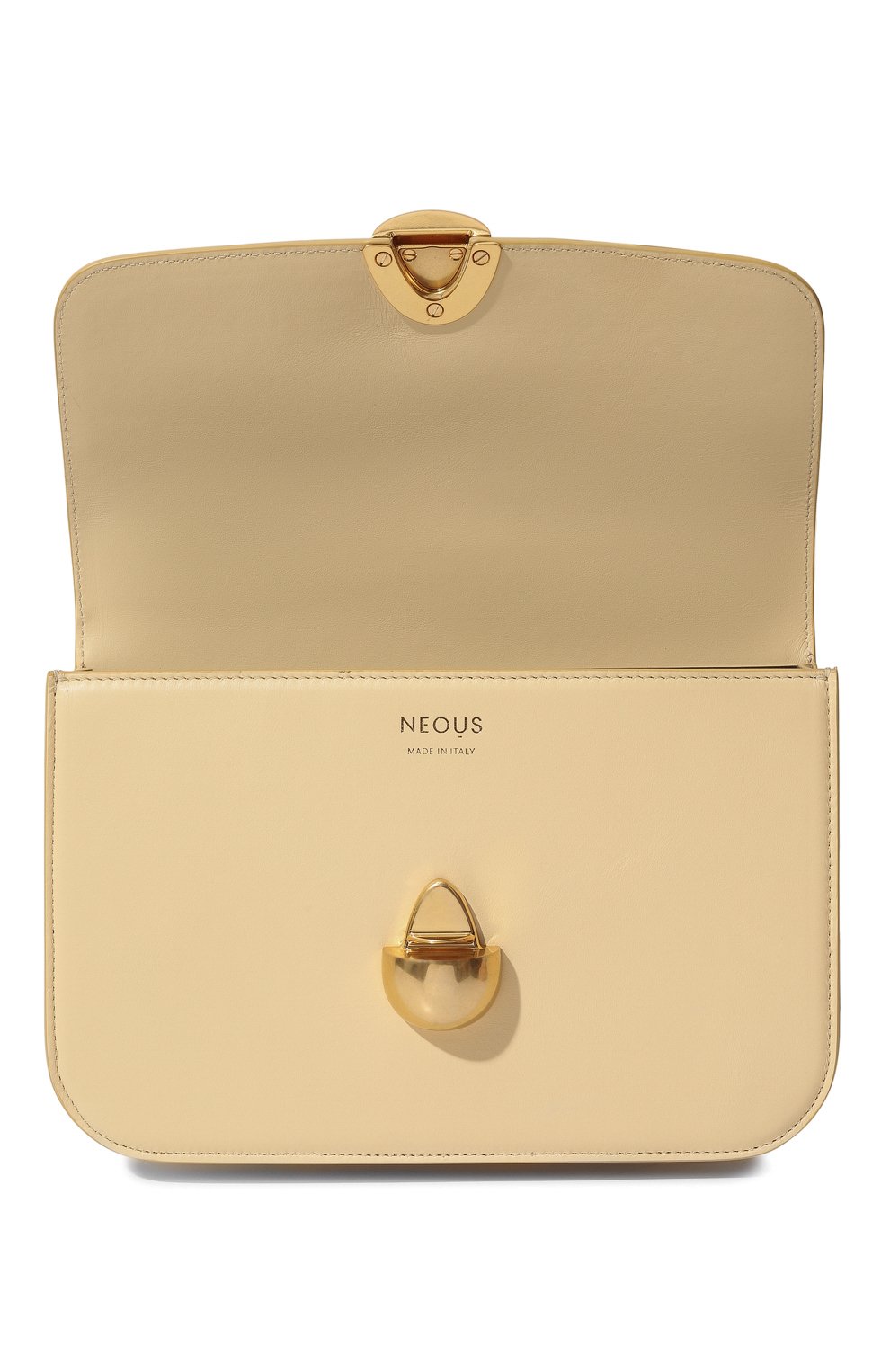 Женская сумка phoenix NEOUS кремвого цвета, арт. 00016A | Фото 6 (Сумки-технические: Сумки top-handle; Материал: Натуральная кожа; Ремень/цепочка: На ремешке; Размер: small)
