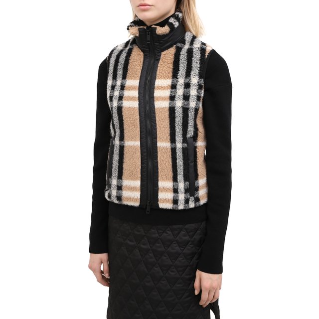 Шерстяной жилет Burberry  8036152 Фото 3