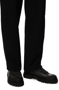 Мужские кожаные ботинки BARRETT черного цвета, арт. ASPEN-10969.8/GUMMY | Фото 3 (Материал внешний: Кожа; Мужское Кросс-КТ: Хайкеры-обувь, Ботинки-обувь; Материал утеплителя: Без утеплителя; Материал внутренний: Текстиль; Подошва: Массивная; толщина подошвы: 3,7; ширина носка стельки: 10; высота каблука: 4,5)