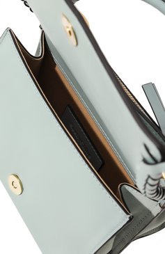 Женские сумка tilda mini SEE BY CHLOÉ светло-голубого цвета, арт. CHS20ASA6869541D | Фото 5 (Материал: Натуральная кожа)