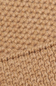 Женская кашемировая шапка LORO PIANA бежевого цвета, арт. FAE1298 | Фото 3 (Материал: Текстиль, Кашемир, Шерсть; Статус проверки: Проверено, Проверена категория)
