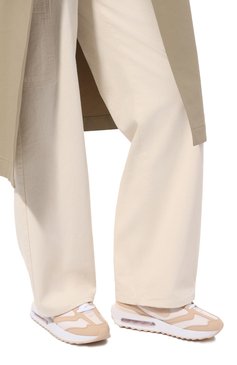 Женские кроссовки nike air max dawn NIKE бежевого цвета, арт. DR2395-600 | Фото 3 (Материал внешний: Текстиль; Подошва: Платформа; Материал внутренний: Текстиль; Стили: Кэжуэл)