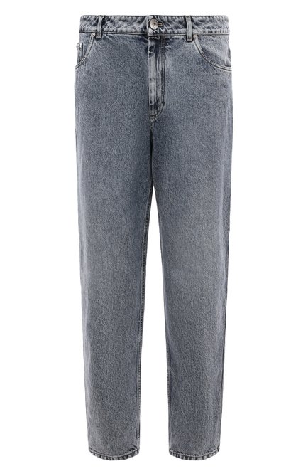 Мужские джинсы BRUNELLO CUCINELLI голубого цвета по цене 130500 руб., арт. MA095B2172 | Фото 1