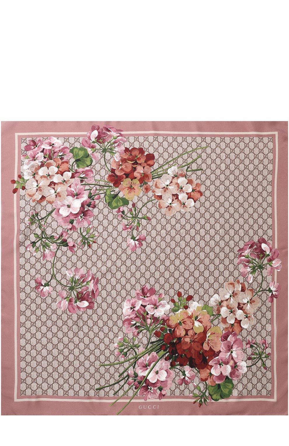 Gucci bloom silk store scarf