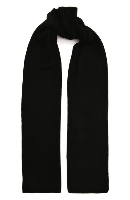 Женский кашемировый шарф INVERNI черного цвета, арт. 5456 SM | Фото 1 (Материал: Текстиль, Кашемир, Шерсть)