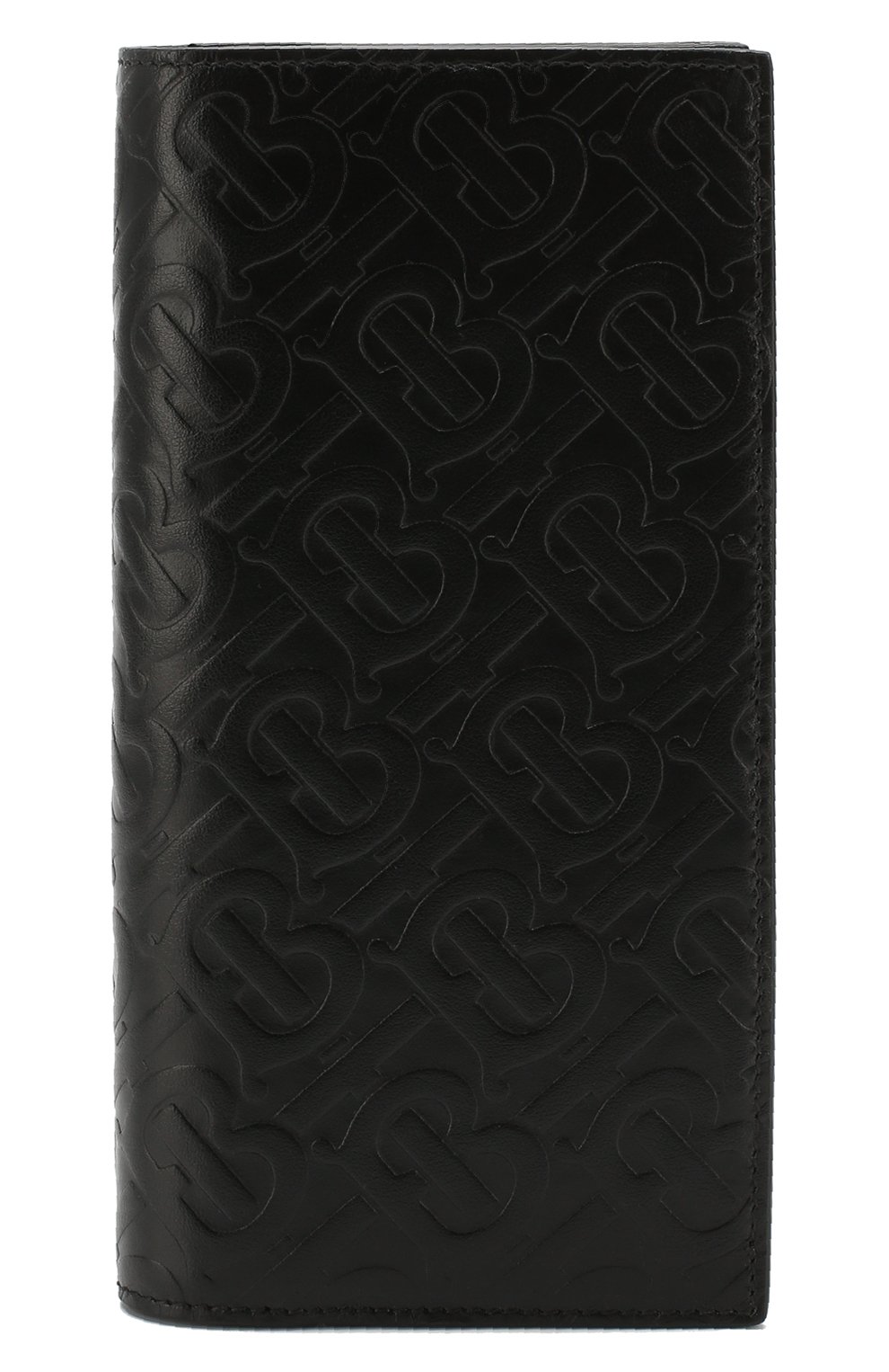 Мужской кожаное портмоне BURBERRY черного цвета, арт. 8017650 | Фото 1 (Материал: Натуральная кожа; Статус проверки: Проверено, Проверена категория)