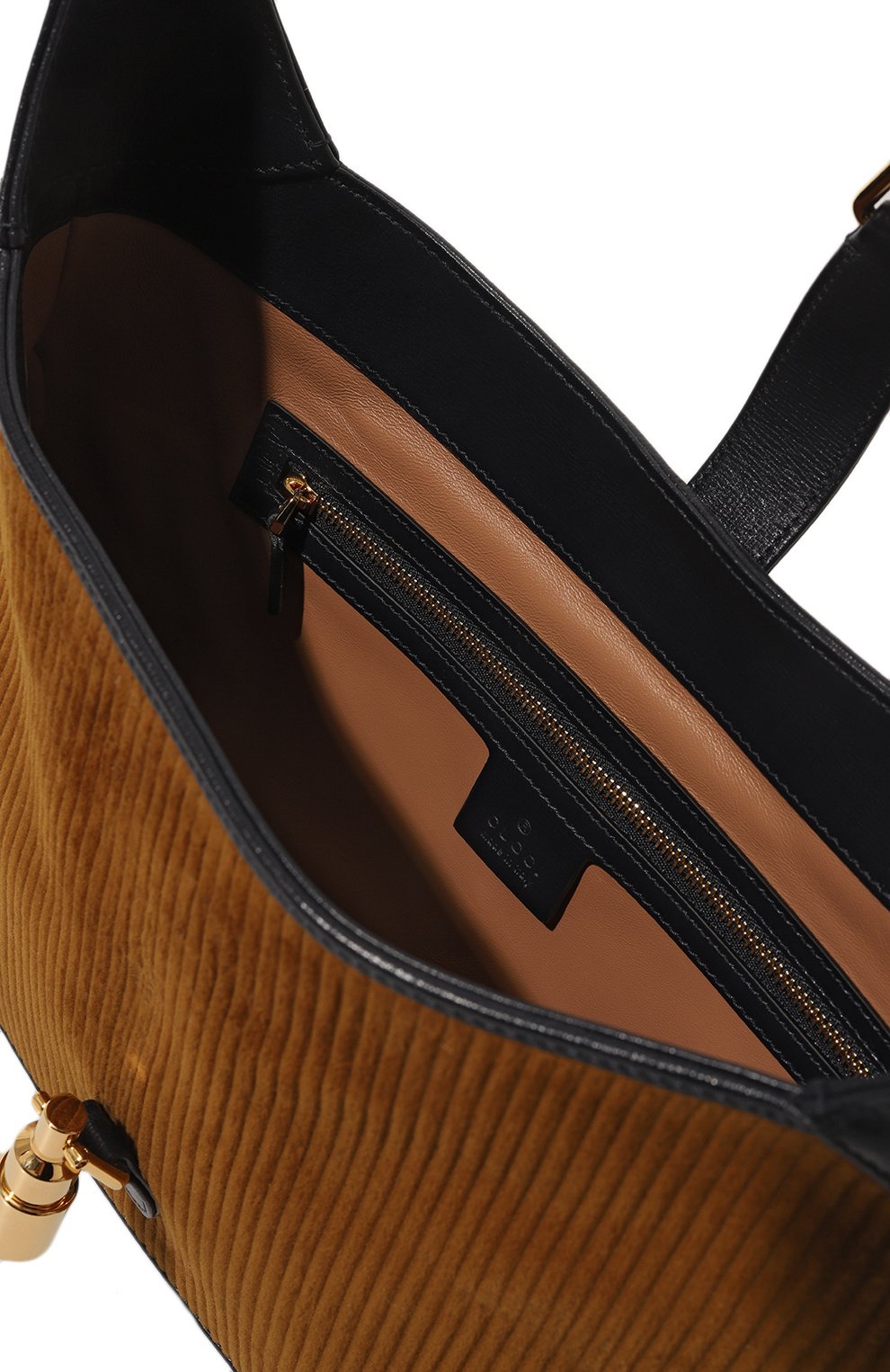 Женская сумка jackie 1961 medium GUCCI коричневого цвета, арт. 636710 2S8AG | Фото 5 (Сумки-технические: Сумки top-handle; Размер: medium; Материал: Текстиль)