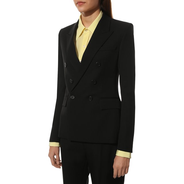 Шерстяной жакет Saint Laurent  686134/Y512W Фото 3