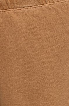Женские хлопковые шорты JAMES PERSE оранжевого цвета, арт. WXA4288 | Фото 5 (Женское Кросс-КТ: Шорты-одежда, Шорты-спорт; Длина Ж (юбки, платья, шорты): Мини; Региональные ограничения белый список (Axapta Mercury): RU; Материал внешний: Хлопок; Стили: Спорт-шик)