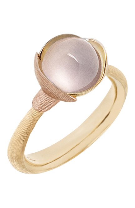 Женские кольцо OLE LYNGGAARD COPENHAGEN бесцветного цвета, арт. A2650-420 | Фото 1 (Драгоценные камни: Другие; Материал сплава: Розовое золото)