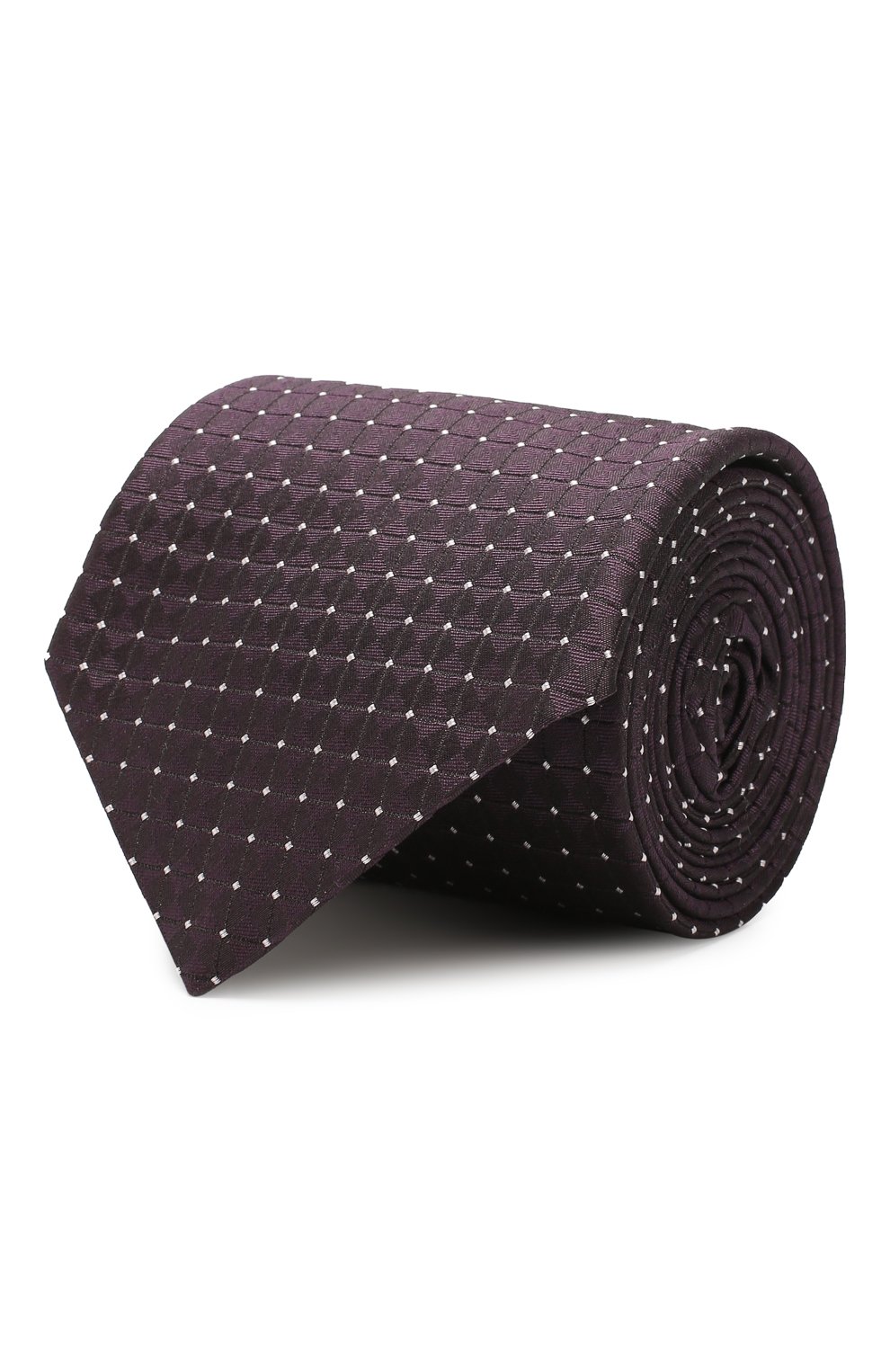 Мужской шелковый галстук CORNELIANI темно-розового цвета, арт. 84U302-9820367/00 | Фото 1 (Принт: С принтом; Материал: Текстиль, Шелк; Статус проверки: Проверена категория)