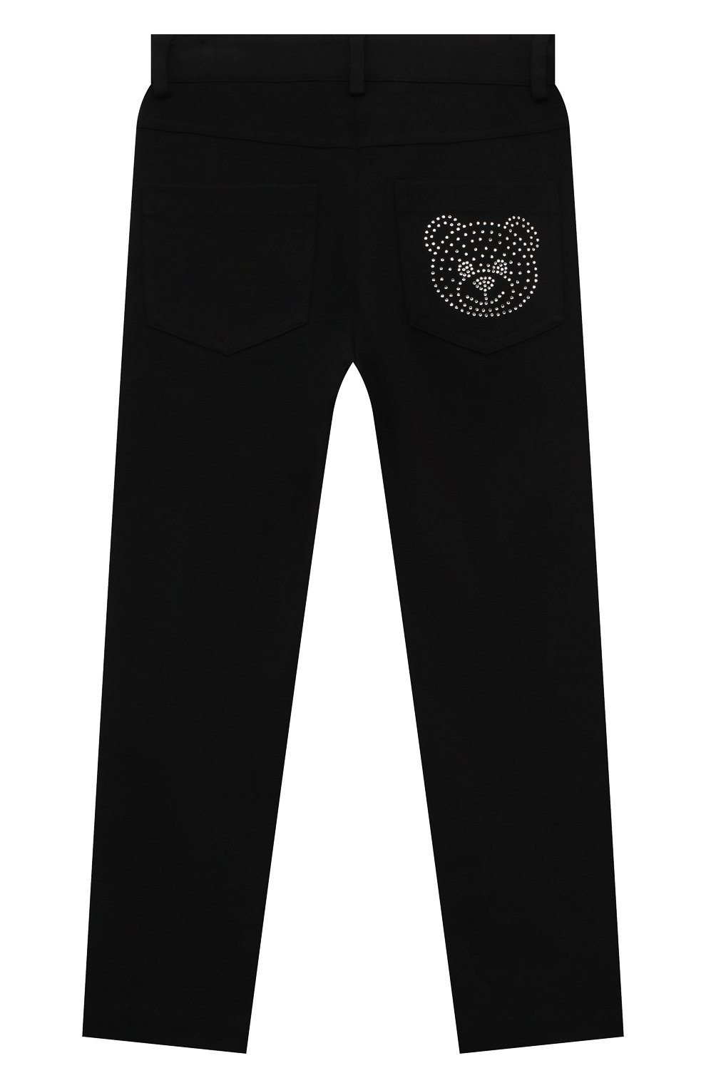 Брюки для девочки из вискозы Moschino  HDP04I/LJA00/4A-8A Фото 2