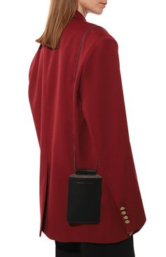 Кожаный чехол для iphone BRUNELLO CUCINELLI черного цвета, арт. MWHED2531 | Фото 2 (Женское Кросс-КТ: Кожа iPhone)