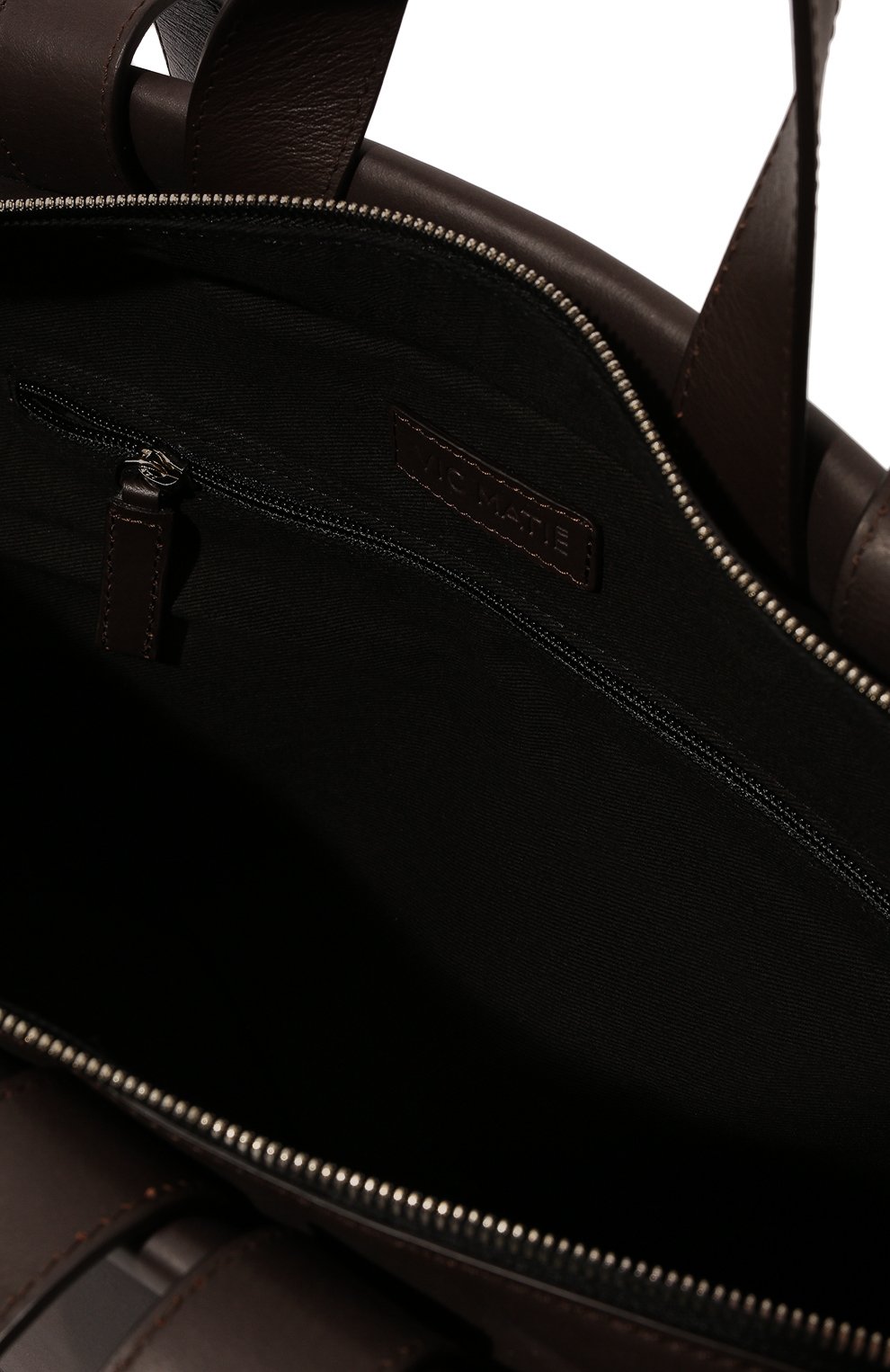 Женская дорожная сумка gena large VIC MATIE коричневого цвета, арт. 1B0180T_999B120350 | Фото 5 (Материал: Натуральная кожа; Размер: large)