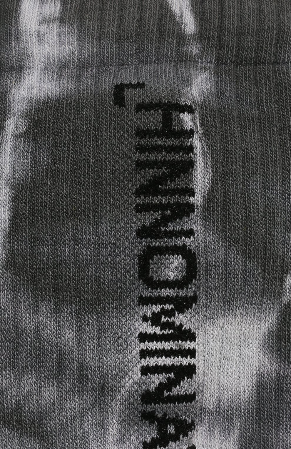 Мужские хлопковые носки HINNOMINATE серого цвета, арт. HAS2/HNAM17CZ | Фото 2 (Кросс-КТ: бельё; Материал внешний: Хлопок)