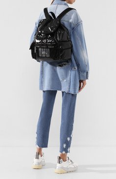 Женский рюкзак MARC JACOBS (THE) черного цвета, арт. M0015145 | Фото 2 (Материал: Текстиль; Размер: large)