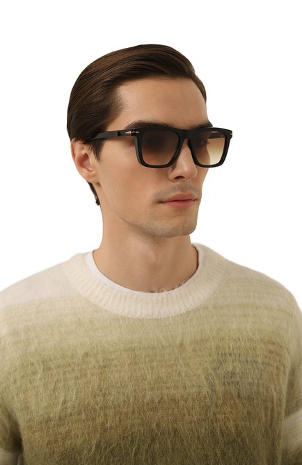 Мужские солнцезащитные очки DAVID BECKHAM коричневого цвета, арт. DB7000 807 HA | Фото 2 (Тип очков: С/з; Материал: Пластик; Кросс-КТ: С/з-мужское; Оптика Гендер: оптика-мужское; Очки форма: Квадратные)