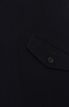 Мужские брюки из шерсти и вискозы YOHJI YAMAMOTO темно-синего цвета, арт. HR-P45-149 | Фото 5 (Материал внешний: Шерсть, Вискоза; Длина (брюки, джинсы): Стандартные; Случай: Повседневный; Стили: Минимализм)
