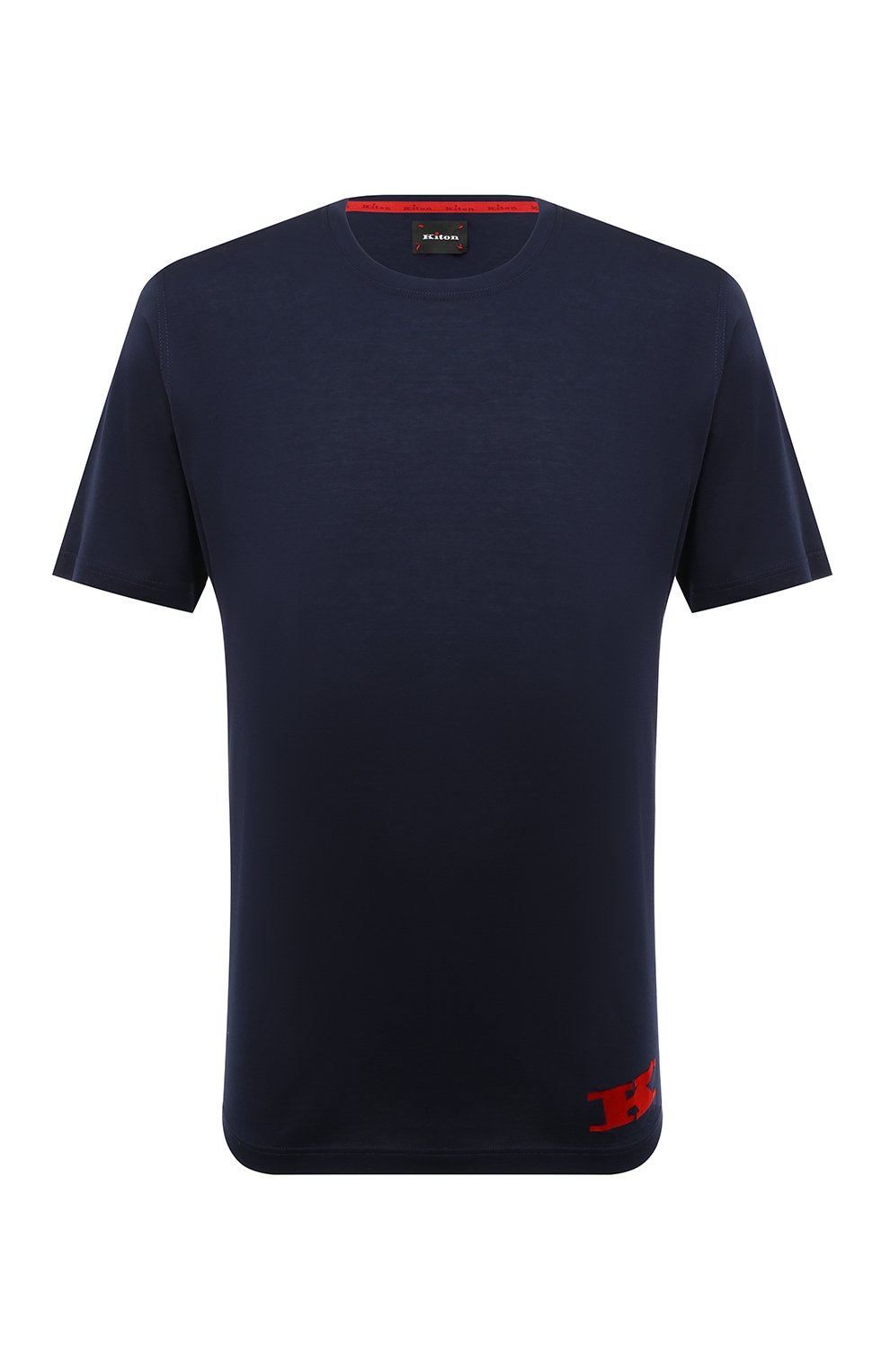 Хлопковая футболка Kiton UK1367