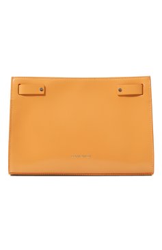 Женская  сумка out of office small BORBONESE оранжевого цвета, арт. 924647 | Фото 6 (Сумки-технические: Сумки через плечо; Материал: Натуральная кожа)