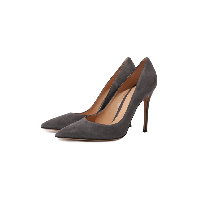 Замшевые туфли Gianvito 105 Gianvito Rossi G28470.15RIC.CAMLAPI