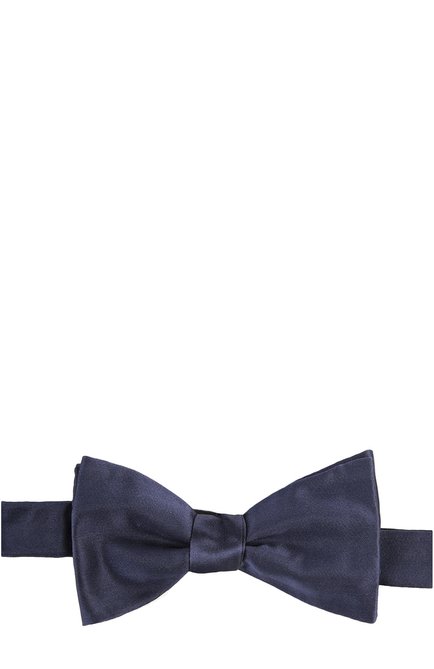 Мужской шелковый галстук-бабочка LANVIN синего цвета, арт. 1902 | Фото 1 (Статус проверки: Проверена категория, Проверено; Материал: Текстиль, Шелк)