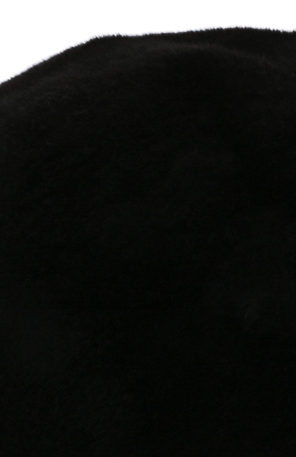 Женский берет из меха норки KUSSENKOVV черного цвета, арт. 012800002023 | Фото 4 (Региональные ограничения белый список (Axapta Mercury): RU; Материал: Натуральный мех)