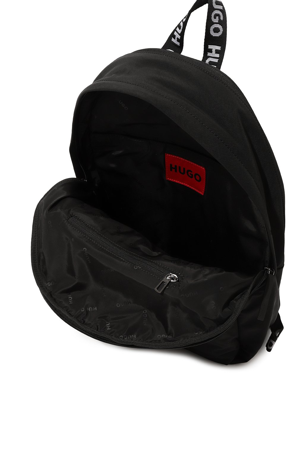 Текстильный рюкзак HUGO 50497780, цвет чёрный, размер NS - фото 5