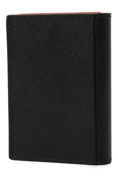 Мужской кожаный футляр для кредитных карт DSQUARED2 черного цвета, арт. CCM0018/01501209 | Фото 2 (Материал: Натуральная кожа; Материал сплава: Проставлено; Нос: Не проставлено)