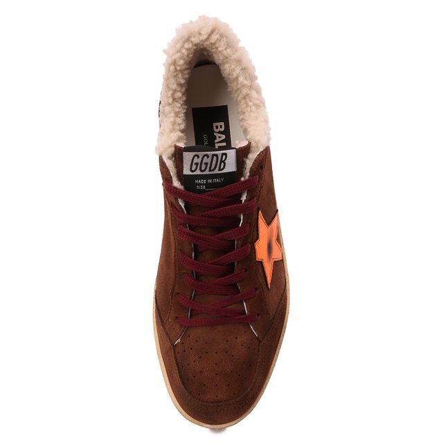 фото Замшевые кеды ball star golden goose deluxe brand