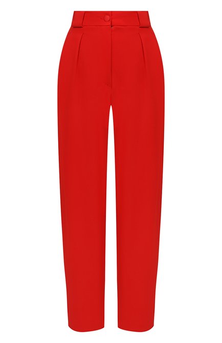 Женские брюки из вискозы DOLCE & GABBANA красного цвета по цене 96450 руб., арт. FTB2ZT/FURDV | Фото 1