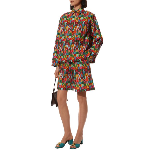 фото Хлопковые шорты valentino