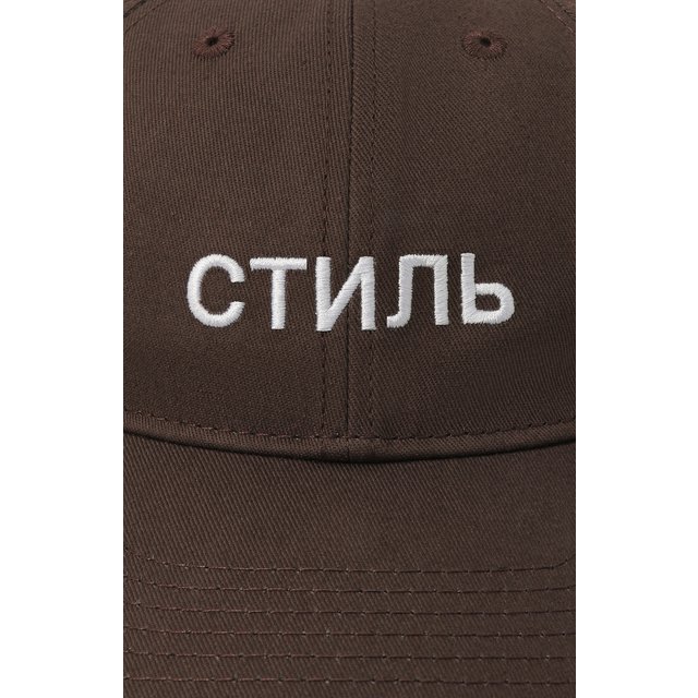 фото Хлопковая бейсболка heron preston