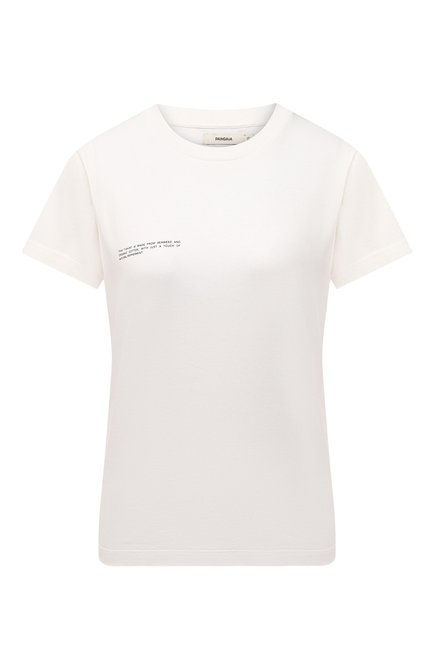 Мужского хлопковая футболка PANGAIA белого цвета по цене 9215 руб., арт. 20JTF11-111-JM0S01 | Фото 1