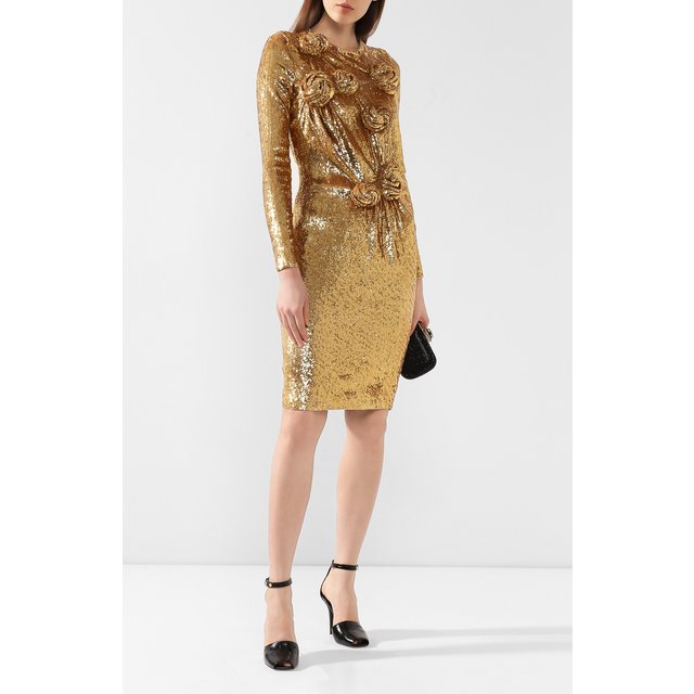 фото Платье с пайетками burberry