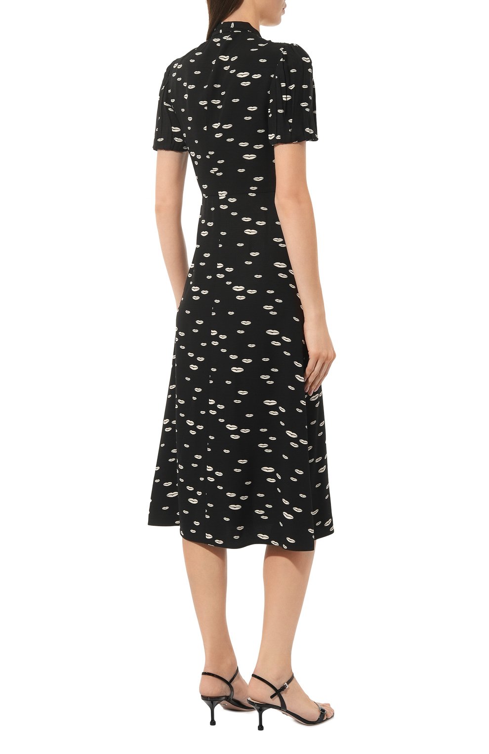 Платье из вискозы Prada  P3D16R-1YH1-F057Z-211 Фото 4