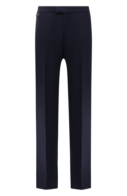 Мужские шерстяные брюки ZILLI темно-синего цвета по цене 138000 руб., арт. M0W-40-38P-F1066/0001 | Фото 1