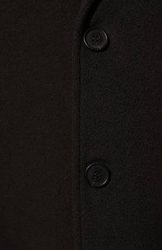 Мужской пальто из шерсти и кашемира PALTO темно-зеленого цвета, арт. CAMER0N VEL0 R | Фото 5 (Материал внешний: Шерсть; Рукава: Длинные; Длина (верхняя одежда): До колена; Материал сплава: Проставлено; Материал подклада: Синтетический материал; Драгоценные камни: Проставлено; Мужское Кросс-КТ: пальто-верхняя одежда; Стили: Кэжуэл)