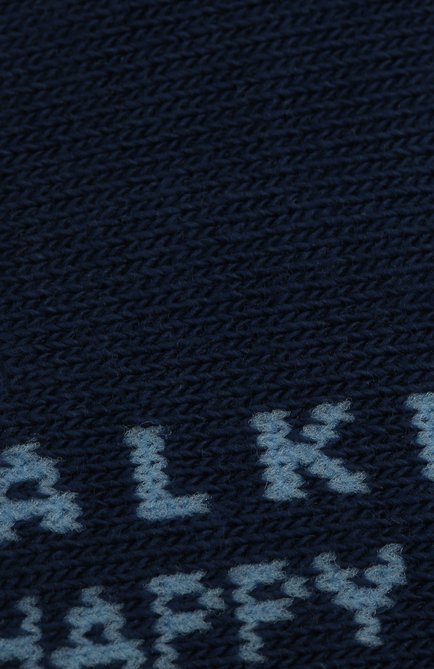 Женские комплект из двух пар носков FALKE синего цвета, арт. 46418 (2 шт) | Фото 2 (Материал внешний: Хлопок)