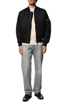 Мужские кожаные кроссовки maison margiela x reebok MAISON MARGIELA черно-белого цвета, арт. S37WS0588/P5037 | Фото 2 (Стили: Гранж; Материал сплава: Проставлено; Материал утеплителя: Без утеплителя; Материал внутренний: Текстиль; Подошва: Плоская; Драгоценные камни: Проставлено)
