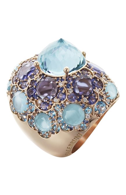 Женские кольцо PASQUALE BRUNI бесцветного цвета, арт. 15151R | Фото 1 (Материал сплава: Розовое золото; Драгоценные камни: Другие, Бриллианты)