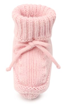 Детские кашемировые носки BABY T розового цвета, арт. 20AIC883SA | Фото 4