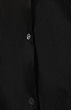 Женское платье из вискозы DRIES VAN NOTEN черного цвета, арт. 232-011006-7287 | Фото 5 (Женское Кросс-КТ: платье-рубашка, Платье-одежда; Рукава: Длинные; Случай: Повседневный; Материал сплава: Проставлено; Материал внешний: Вискоза; Длина Ж (юбки, платья, шорты): Макси; Драгоценные камни: Проставлено; Стили: Кэжуэл)