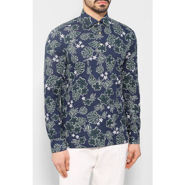 фото Хлопковая рубашка kiton